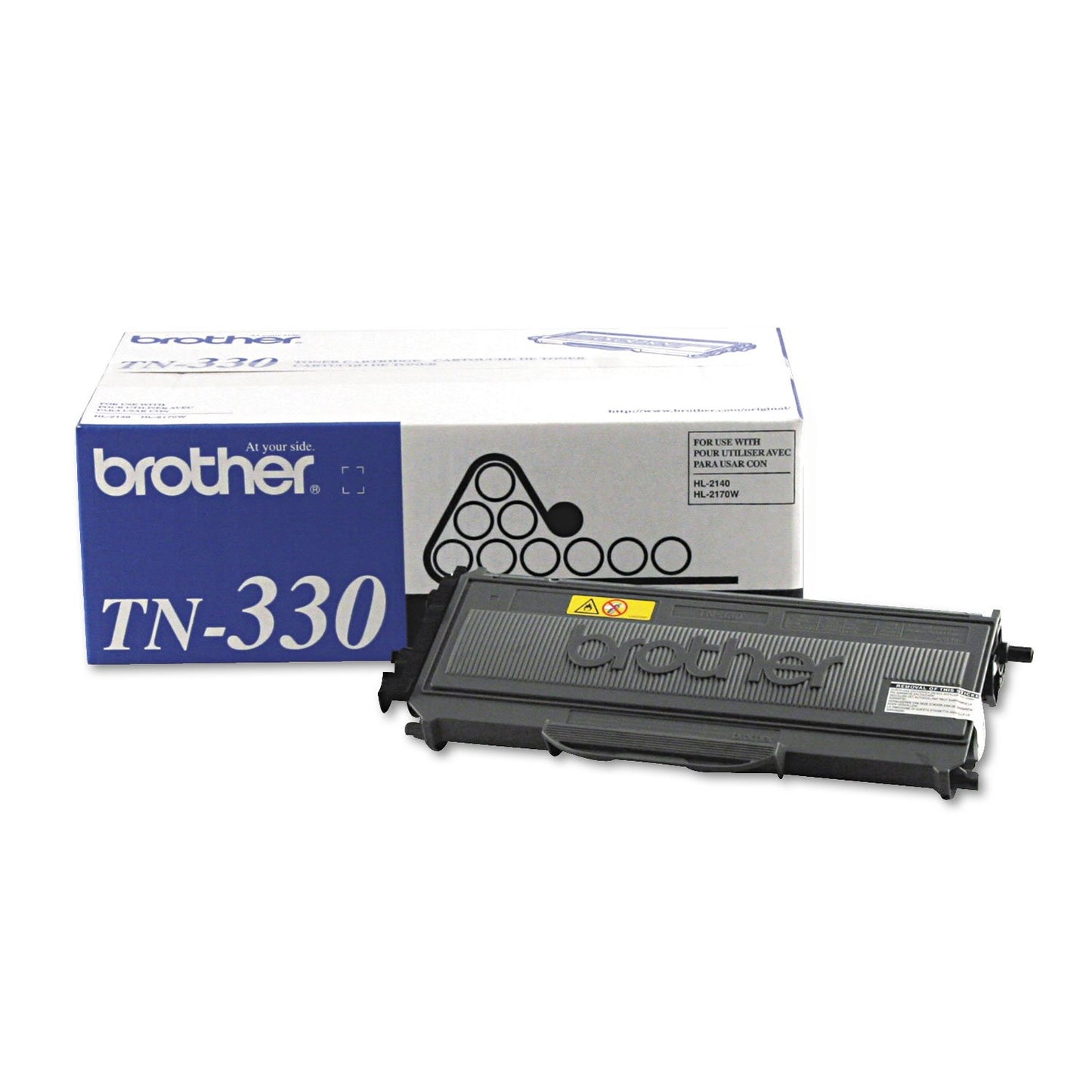Brother Genuine TN330 Mono Laser Toner Cartridge , Black