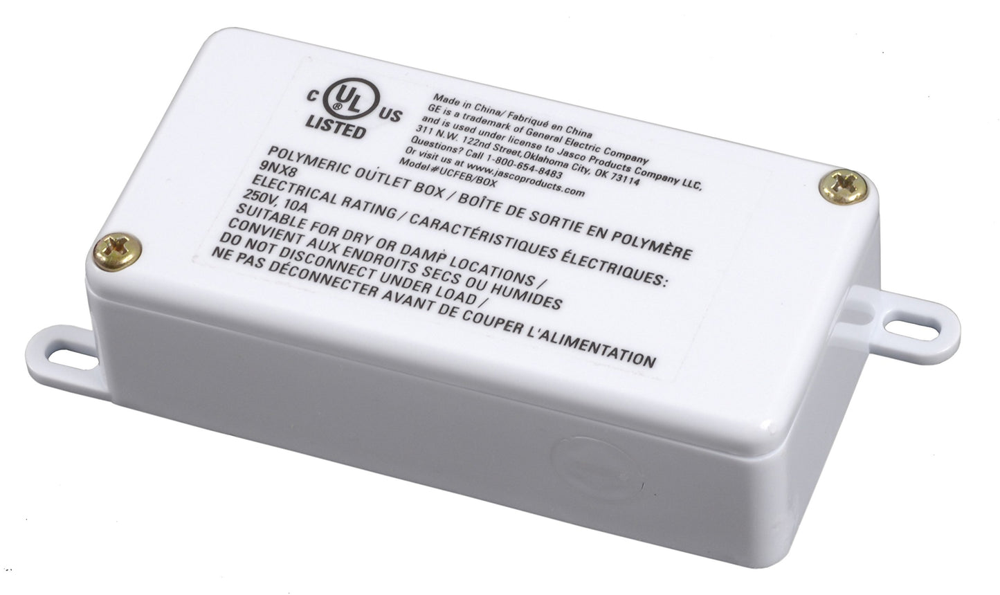 GE Direct Wire Junction Box, Linkable, Up to 10 Fixtures, 32612