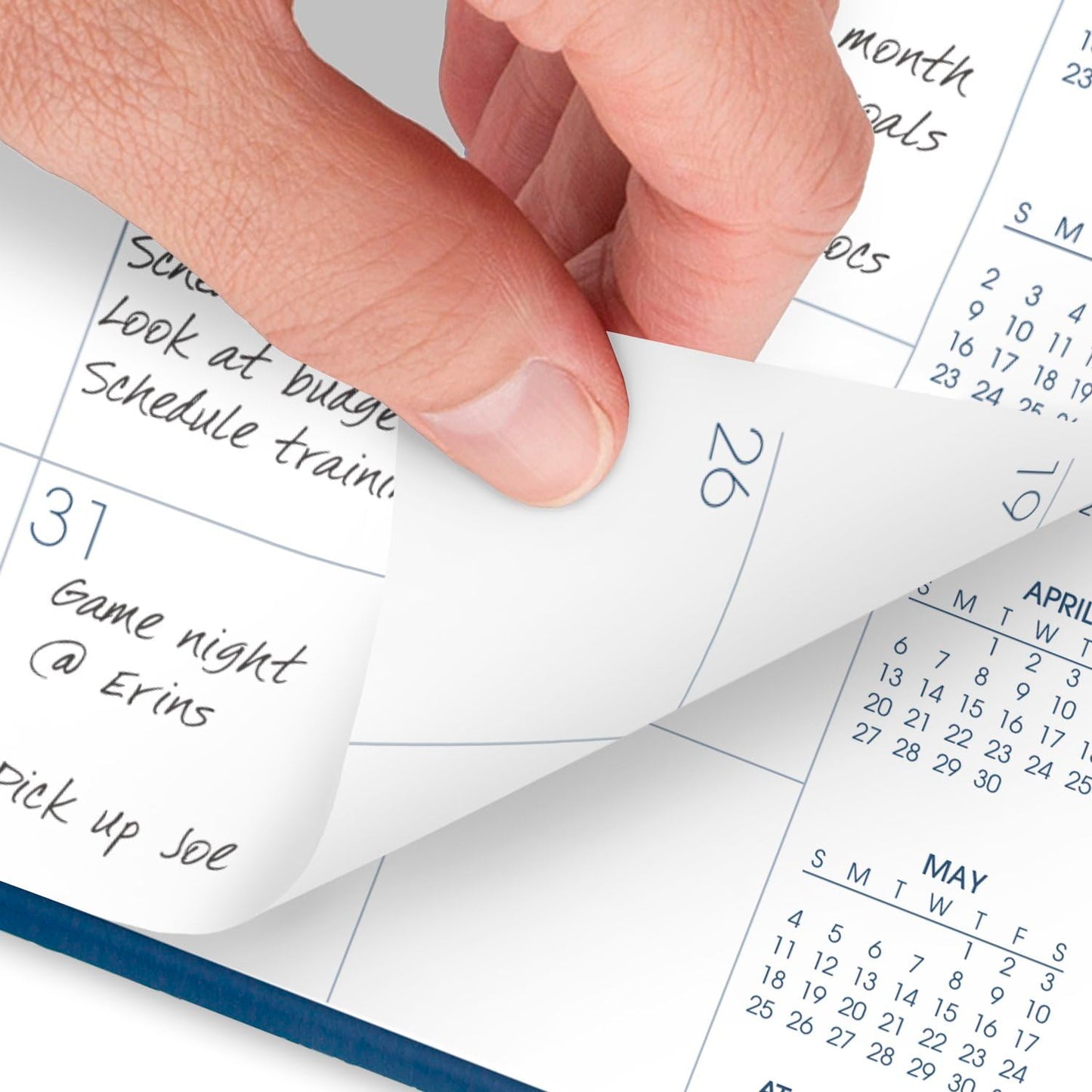 AT-A-GLANCE 2025 Planner, Monthly, 7" x 8-3/4", Medium, Fashion, Blue (701242025)
