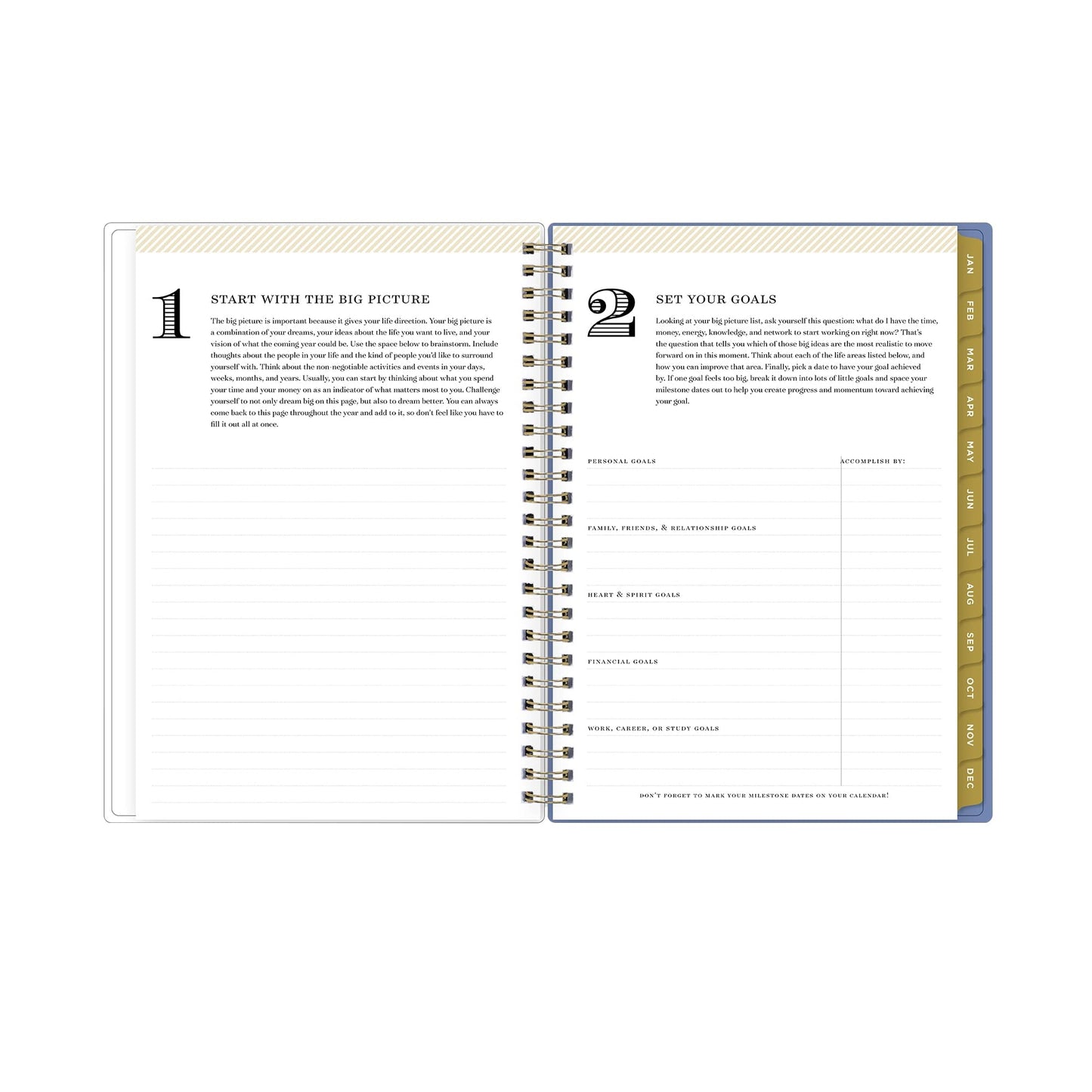 Day Designer Weekly/Monthly Planning Calendar, 5-7/8" x 8-5/8", Perfectly Paisley Blue, January to December 2023, 138790