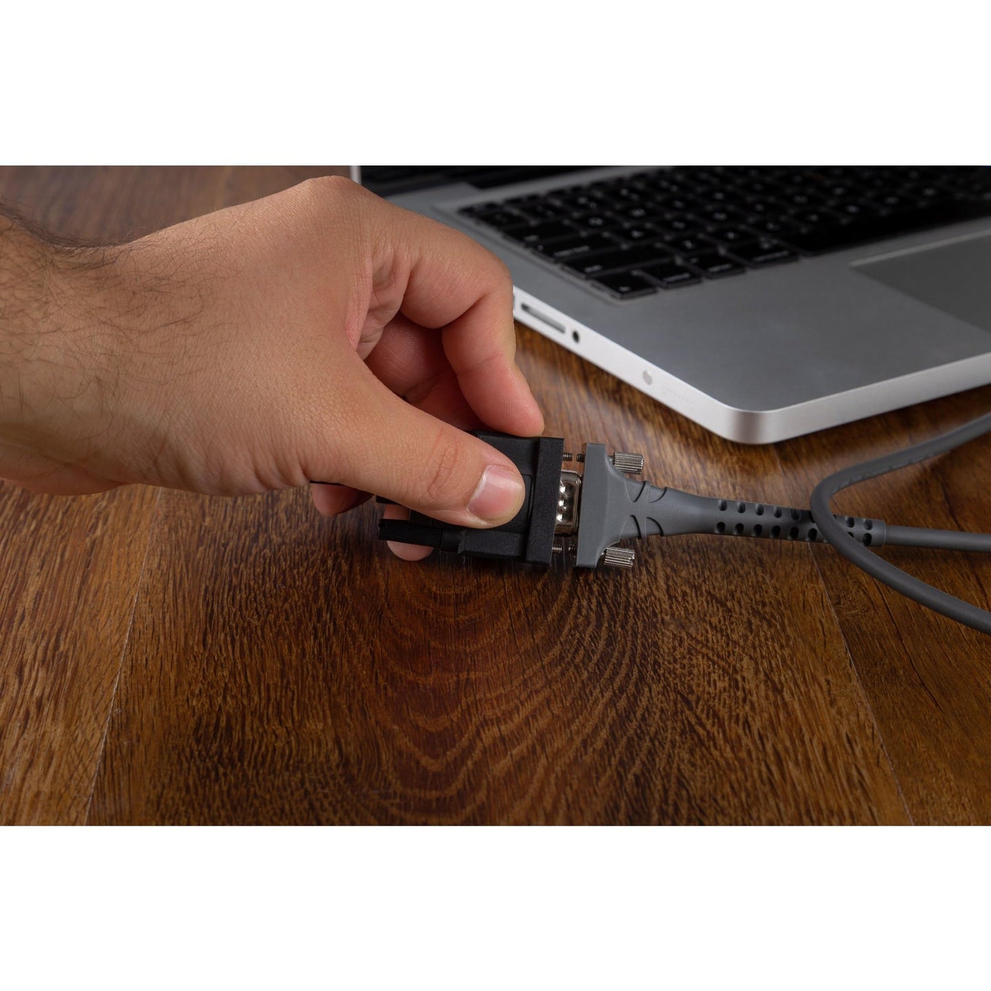 ATIVA® USB 2.0 to Serial Adapter, 1’, RS-232 DB9, Black, 26847