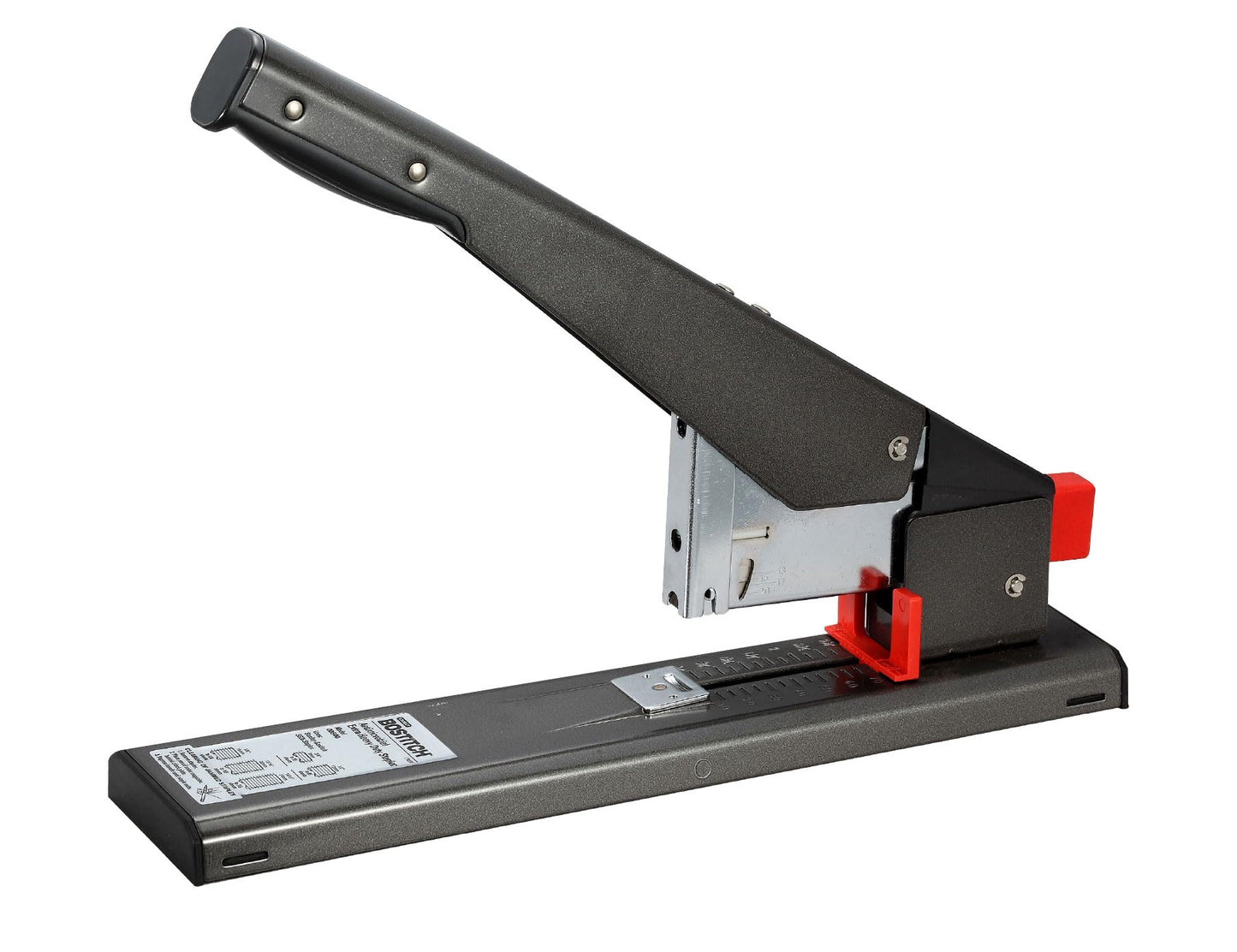 Bostitch Office Heavy Duty Stapler, 215 Sheet Capacity, Jam-Free, Easy Reload, Black (00540)