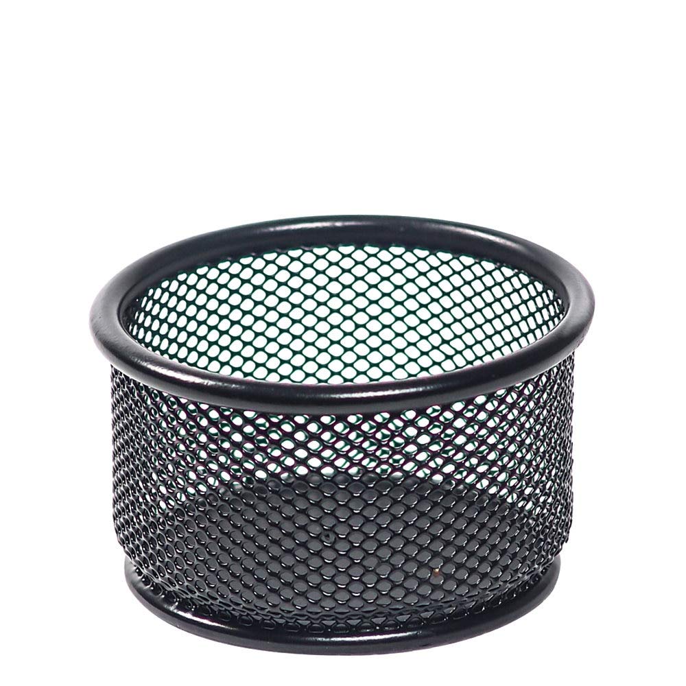 Office Depot Brenton Studio™ Metro Mesh Paper Clip Holder, Black