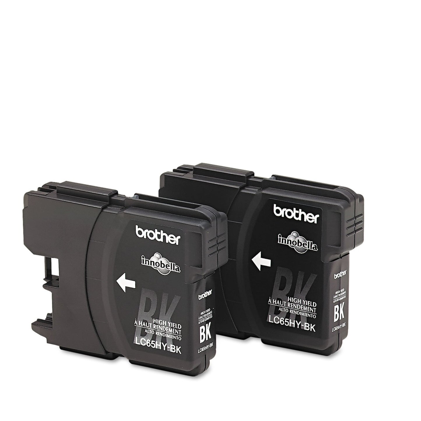 Brother LC652PKS "high Yield"Ink Cartridges - 2 Pack - Retail Packaging-Black EXP 07.2024