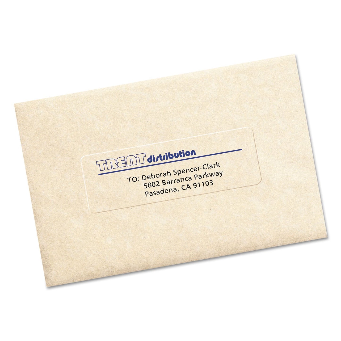 Avery Printable Address Labels with Sure Feed, 1-1/3" x 4", Matte Clear, 140 Blank Mailing Labels (18662)