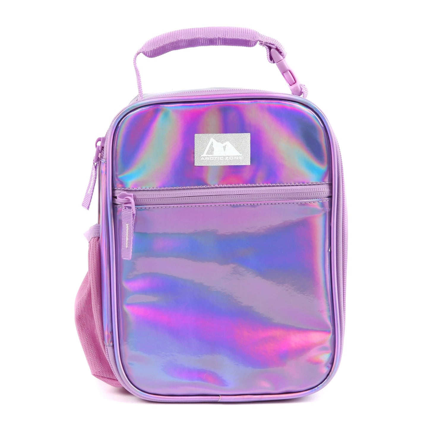 Arctic Zone Translucent Insulated Upright Lunch Pack, 10-3/4"H x 3-3/16"W x 7-15/16"D, Iridescent