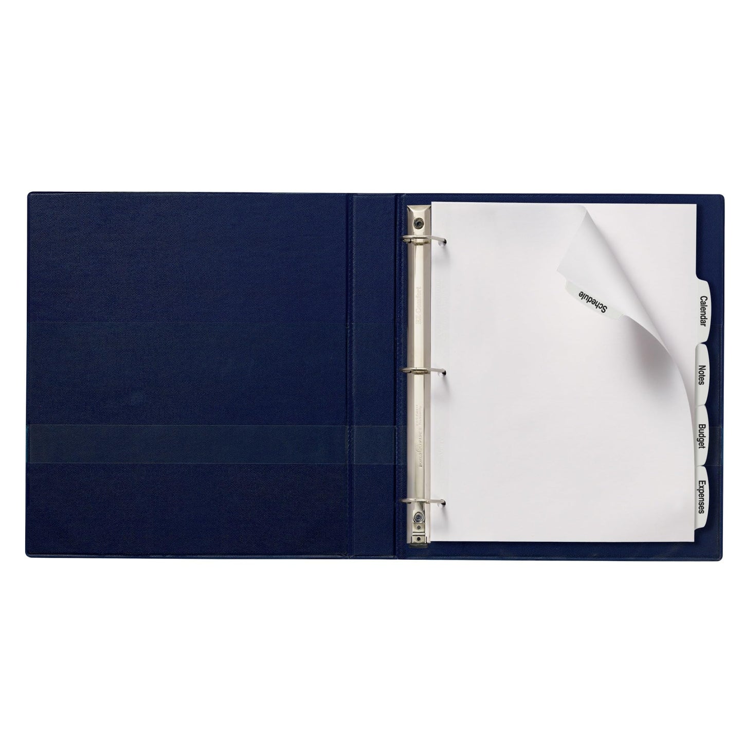 Avery Big Tab Printable White Label Dividers with Easy Peel, 5 Tabs, 4 Sets (14432)