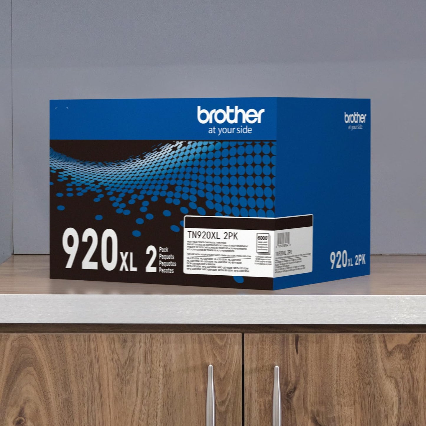 Brother Genuine Cartridge TN920XL High Yield Black Toner Twin Pack, 2 Pack, HL-L5210DN, HL-L5210DW, HL-L5210DWT, HL-L5215DW, HL-L6210DW, HL-L6210DWT, HL-L6310DW,MFC-L6810DW