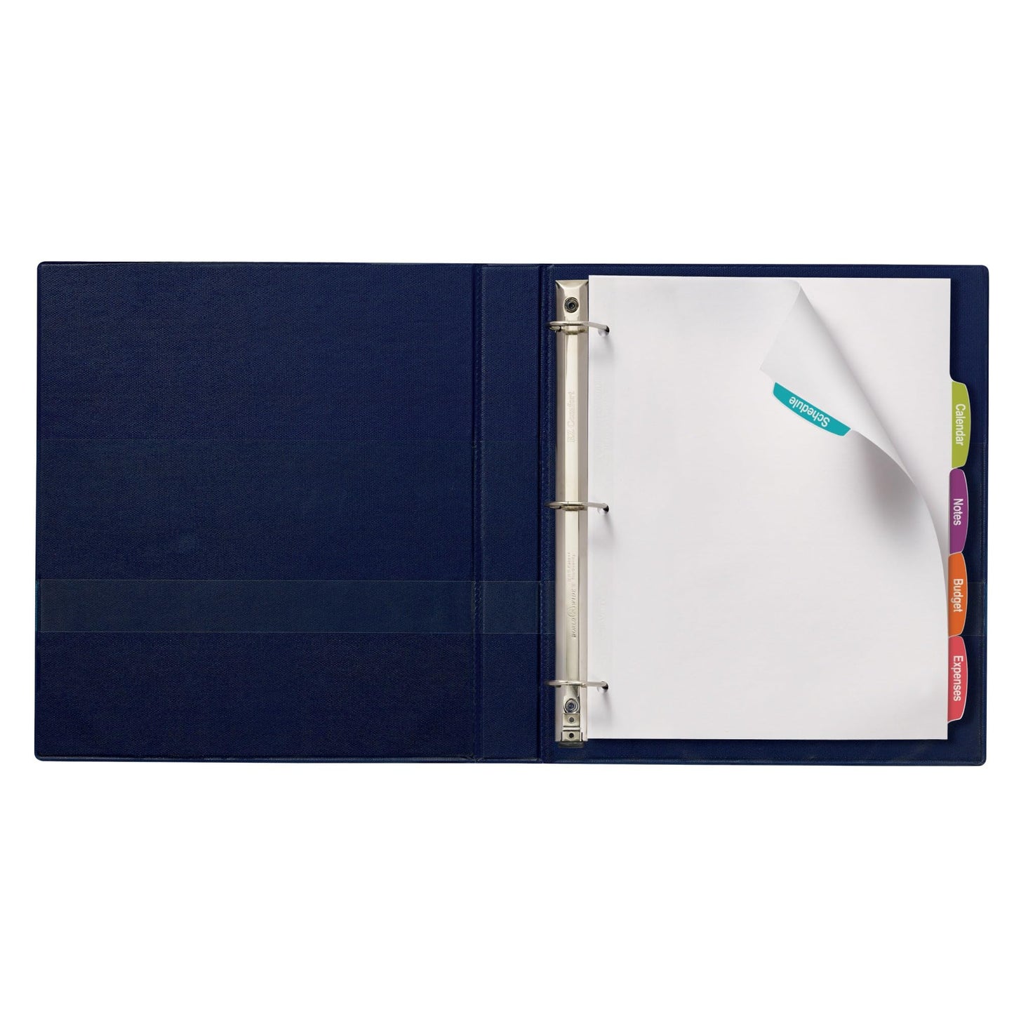 Avery Big Tab Printable White Label Dividers with Easy Peel, 5 Tabs, 4 Sets (14432)