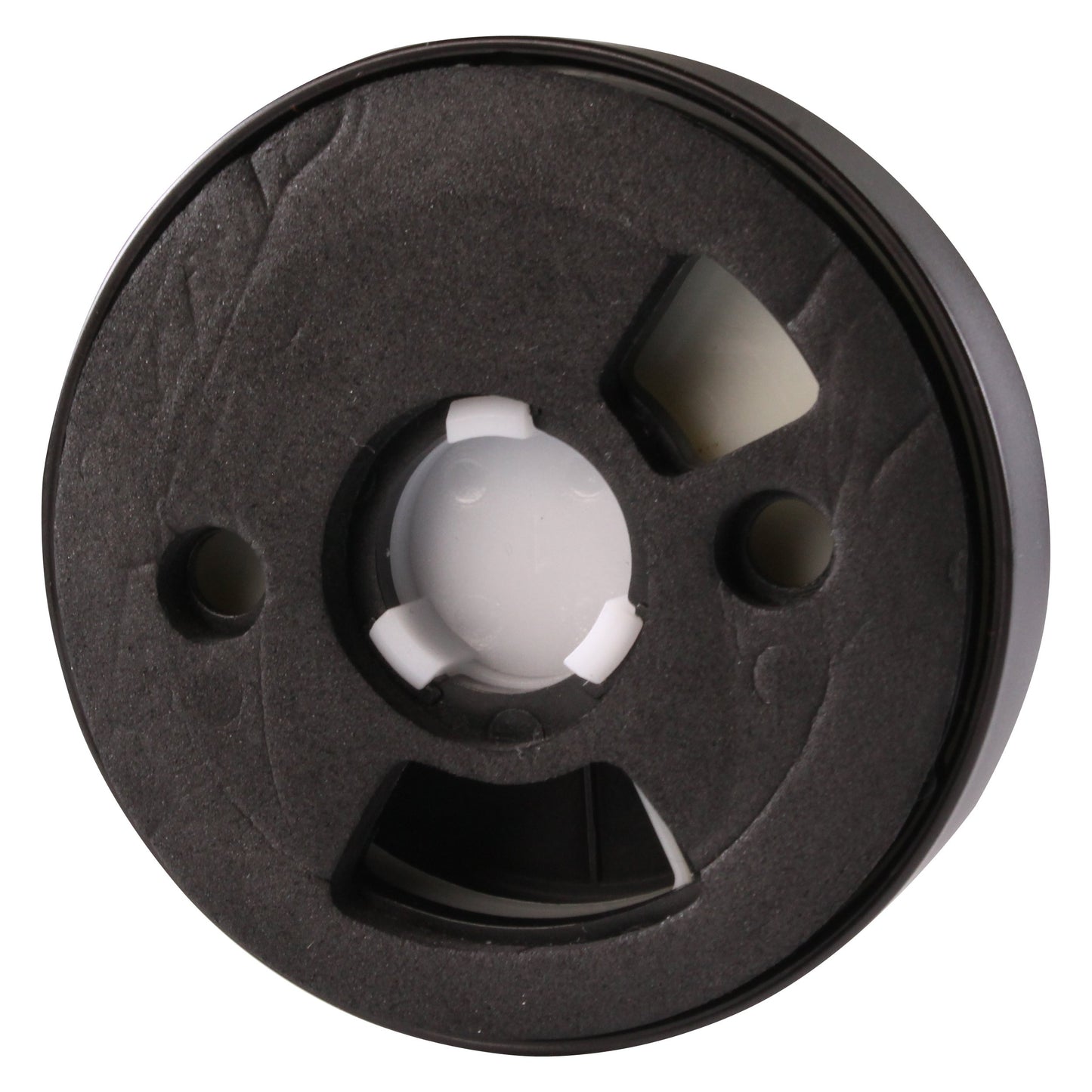 Westbrass D493CHM-12 Universal Patented Deep Soak Round Replacement 2-Hole Bathtub Overflow Cover for Full and Over-Filled Closure, 1 Pack, Oil Rubbed Bronze