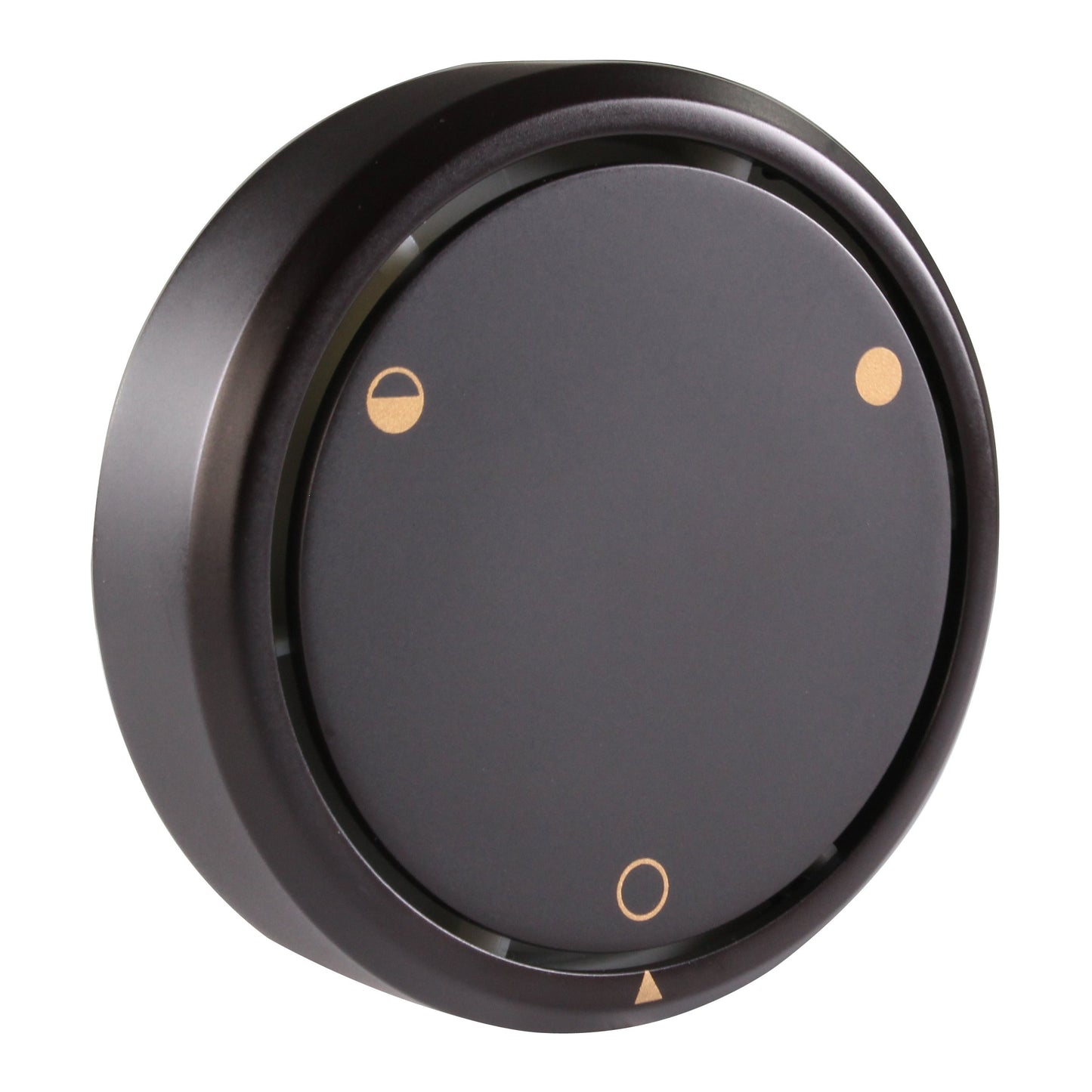 Westbrass D493CHM-12 Universal Patented Deep Soak Round Replacement 2-Hole Bathtub Overflow Cover for Full and Over-Filled Closure, 1 Pack, Oil Rubbed Bronze