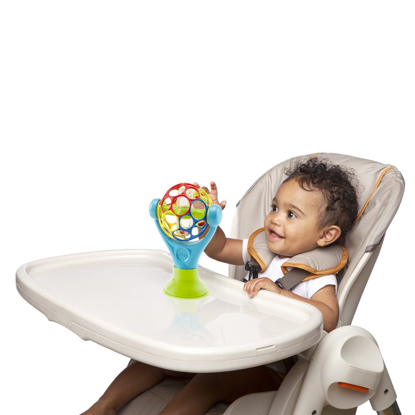 O Ball Grip and Play Suction Toy