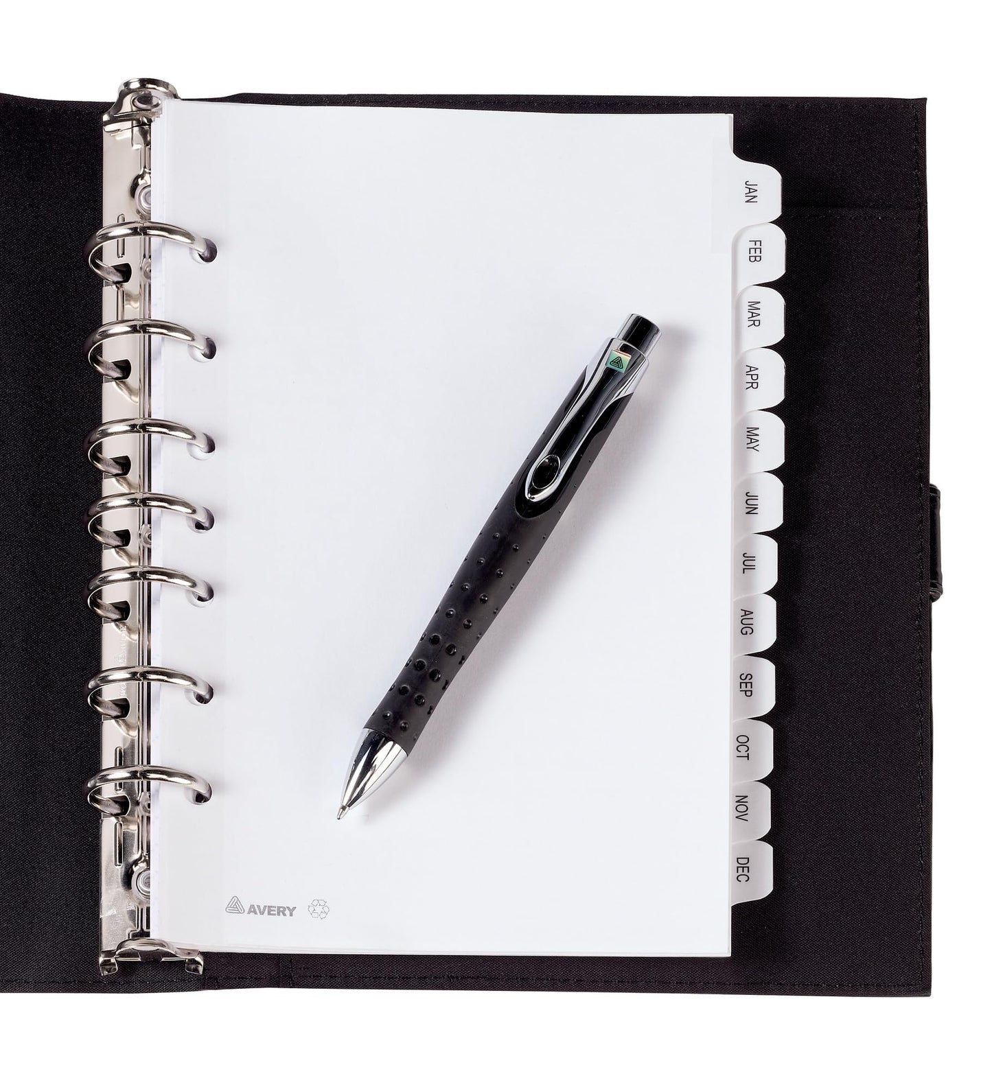 Avery 11315 Preprinted Tab Dividers, 12-Tab, 8 1/2 x 5 1/2