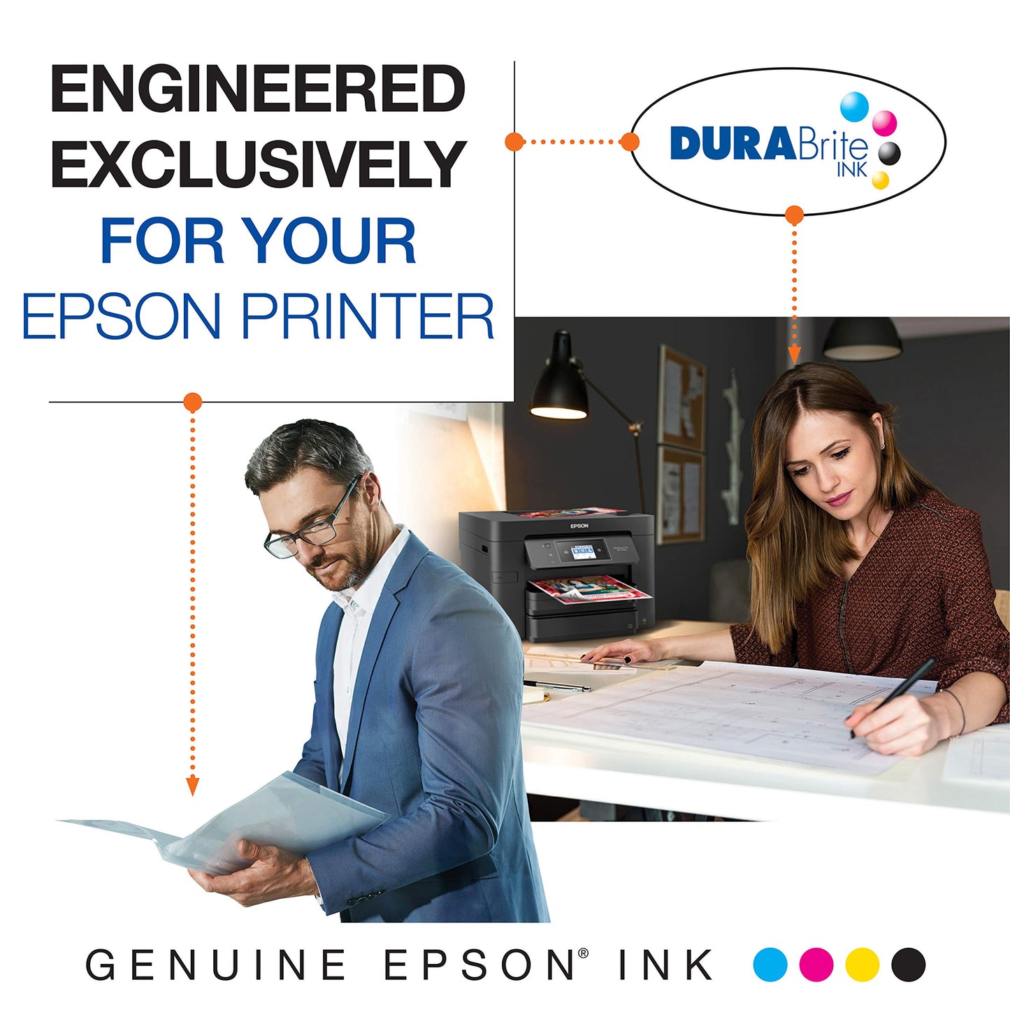 EPSON 786 DURABrite Ultra Ink Standard Capacity Color Combo Pack (T786520-S) Works with WorkForce WF-5110, WF-5190, WF-5620, WF-5690