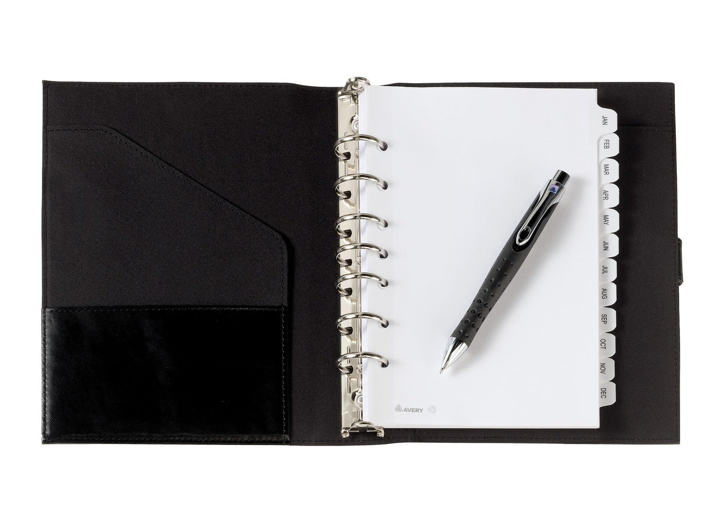 Avery 11315 Preprinted Tab Dividers, 12-Tab, 8 1/2 x 5 1/2