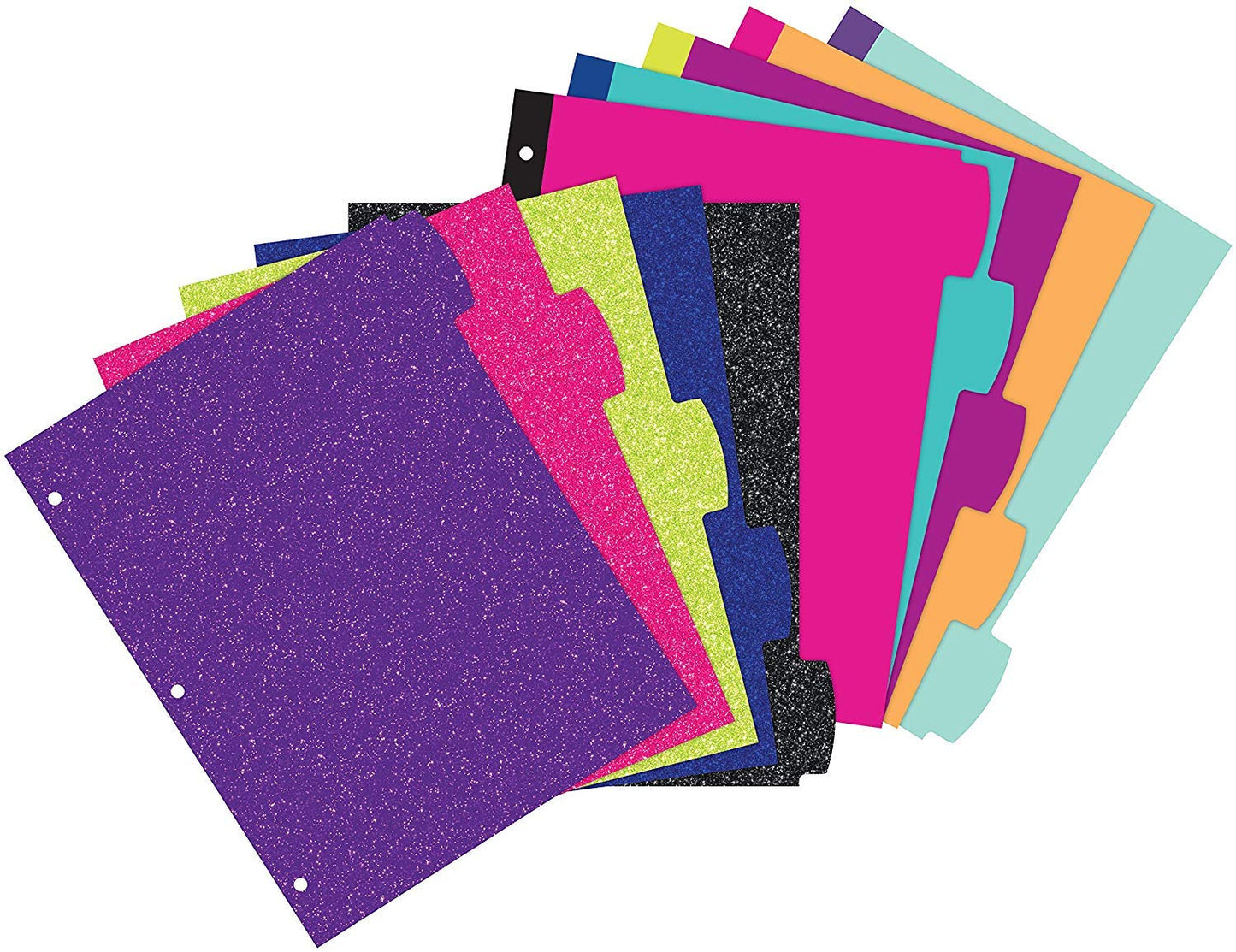 Avery 24928 5-Tab Set Big Tab Reversible Fashion Dividers Assorted Colors