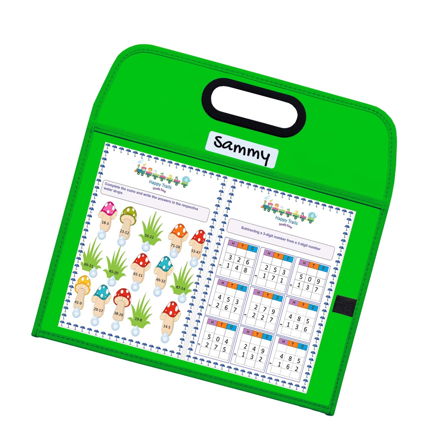 C-Line Reusable Dry-Erase Pocket, 8-1/2" x 11", Assorted Colors