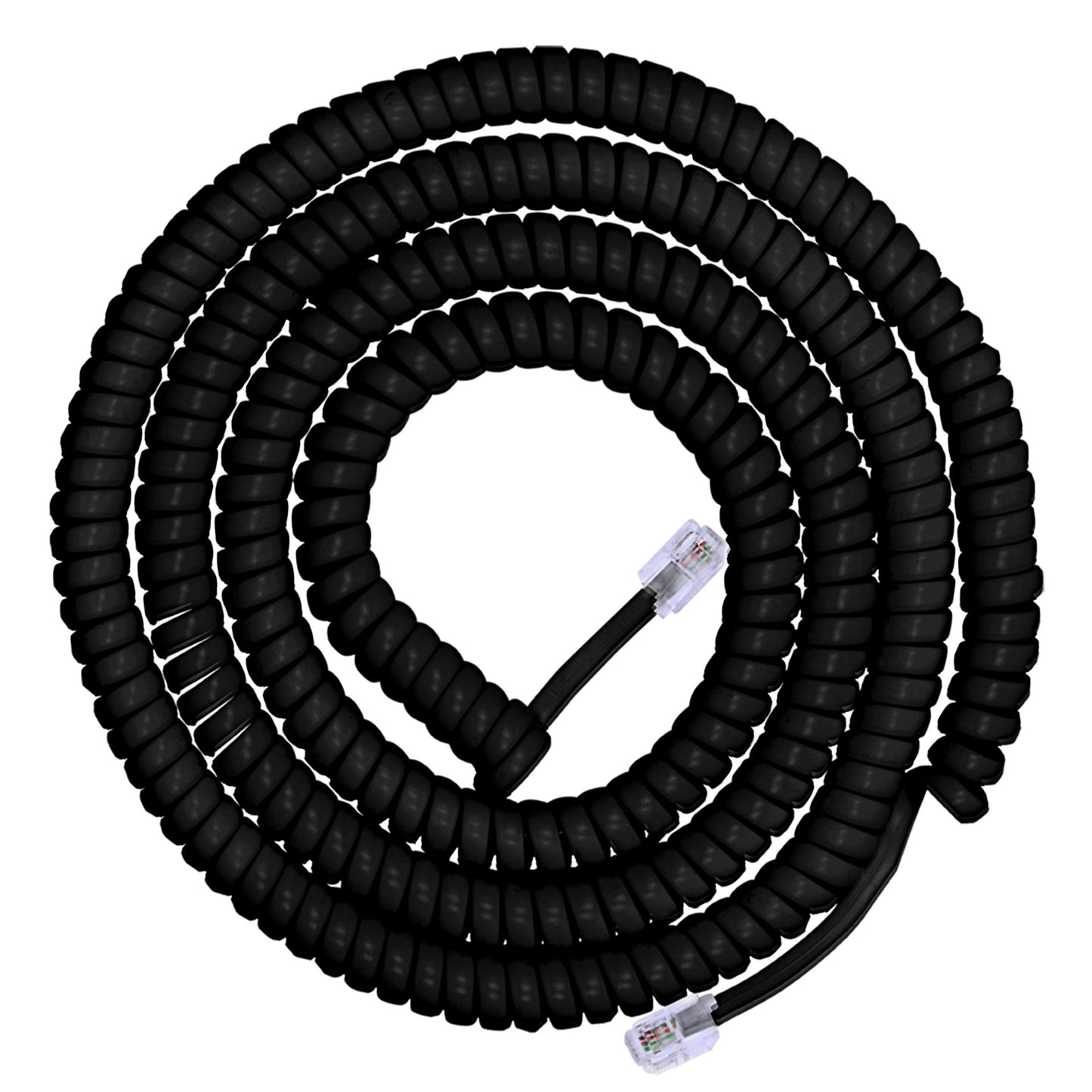 Power Gear Coil Cord, 12', Black
