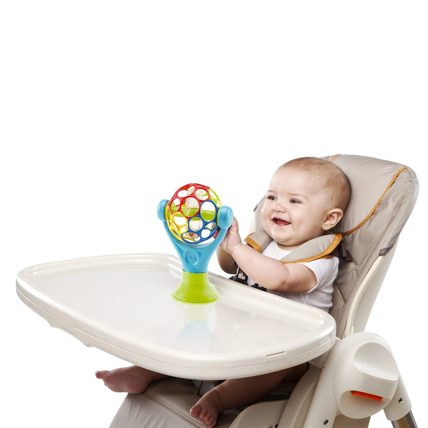 O Ball Grip and Play Suction Toy