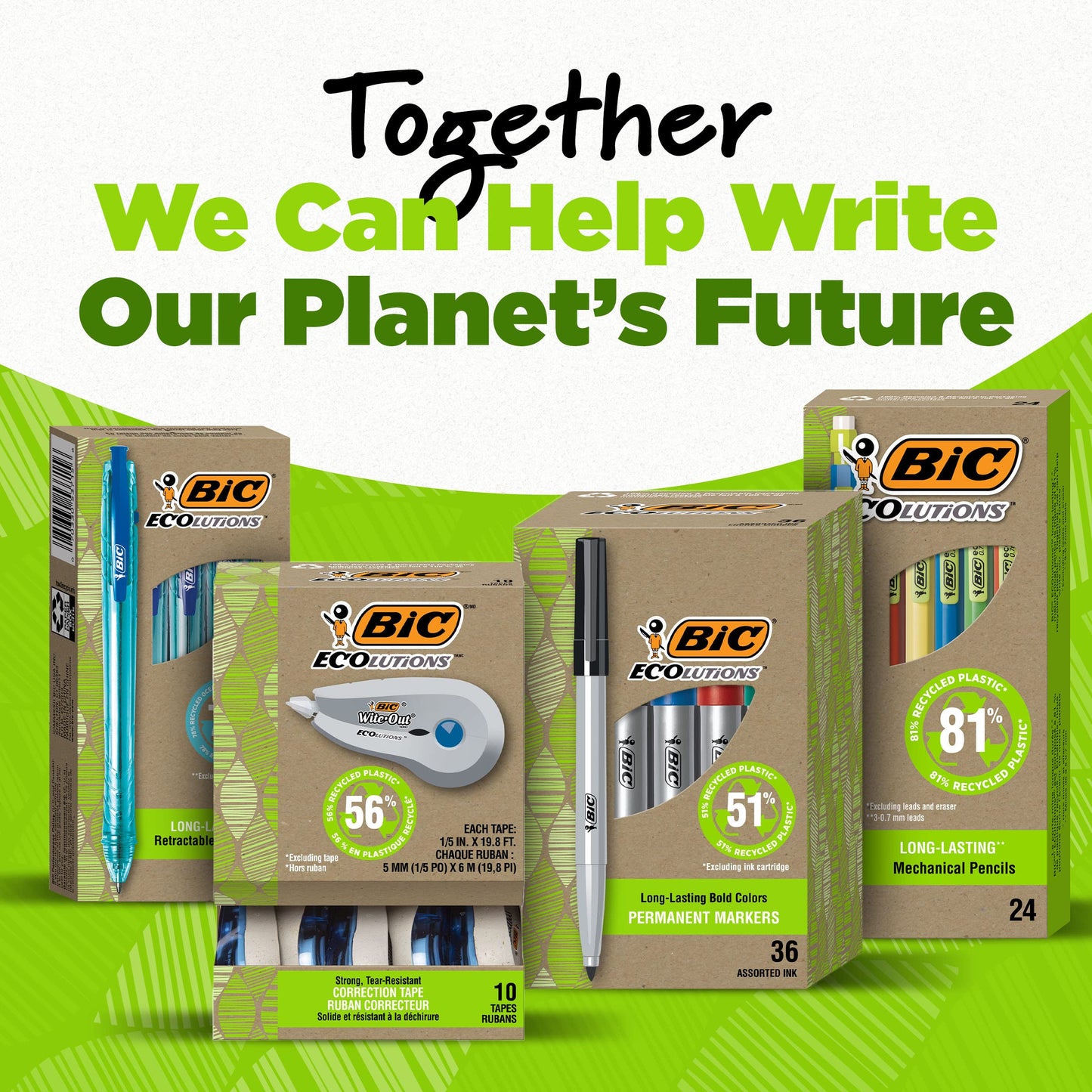 BIC ReVolution Round Stic Ballpoint Pen