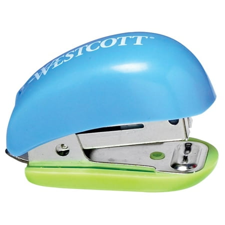 Westcott Mini Stapler With Antimicrobial Protection Assorted Colors