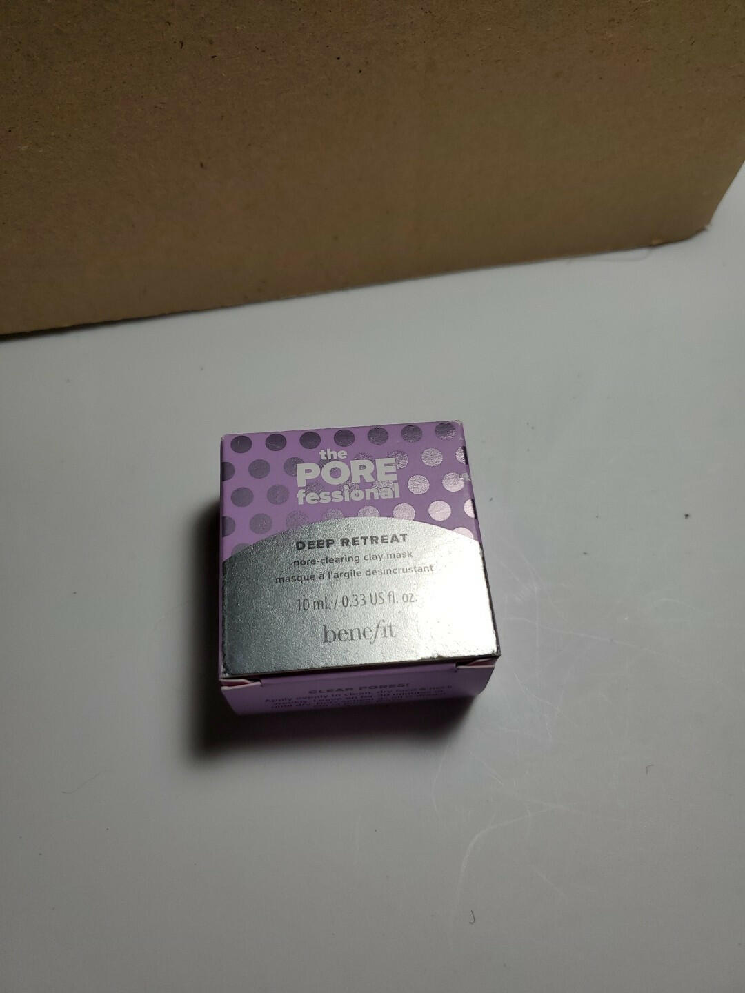 Benefit Deep Retreat Pore Clearing Clay Mask the pore fessional porefessional