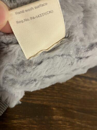 First Impressions Elephant Plush Stuffed Animal 8" Grey Corduroy Baby Toy Macy's