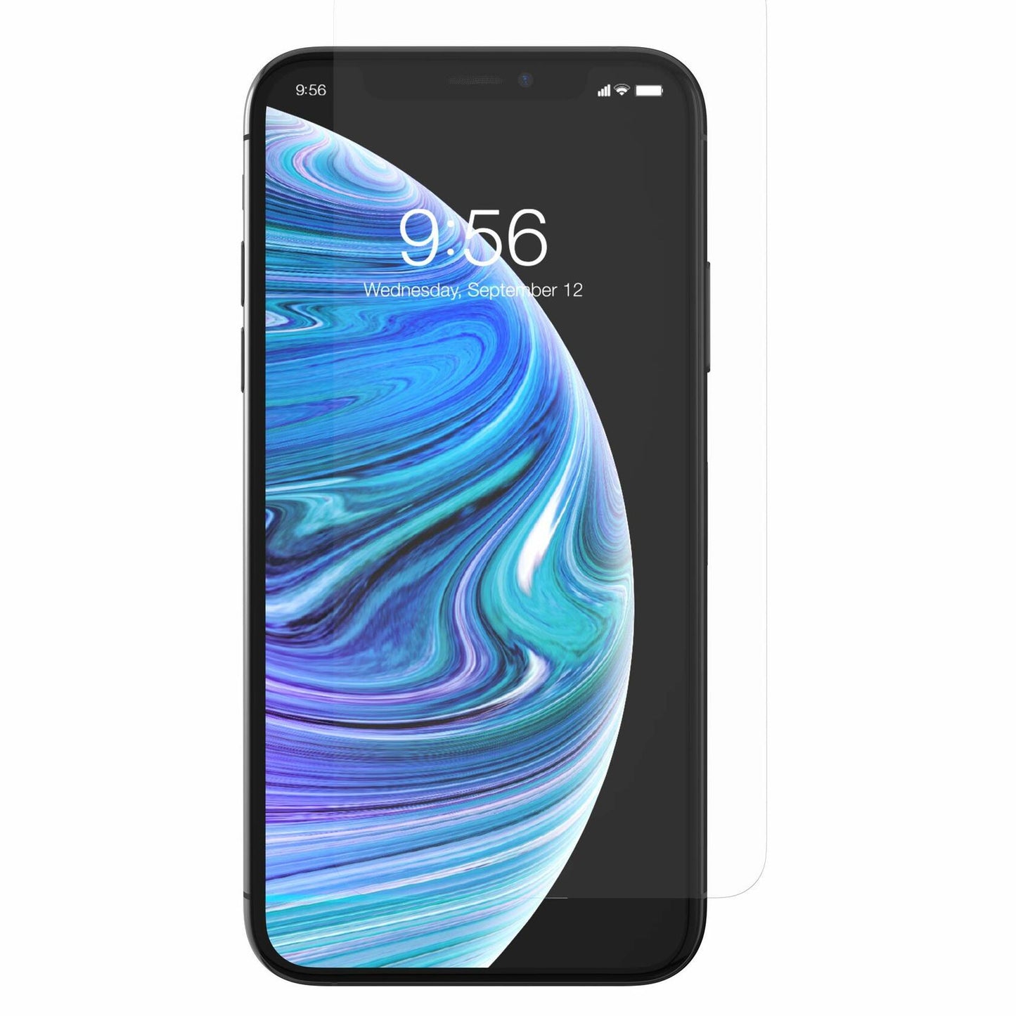 ZAGG InvisibleShield Glass+ Screen Protector – High-definition Tempered Glass for the Apple iPhone XS/X – Impact & Scratch Protection