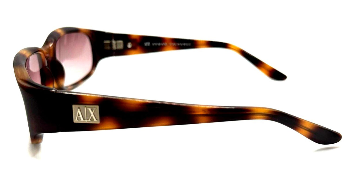 ARMANI EXCHANGE AX031/S Brown Tortoise Plastic Rectangular Sunglasses