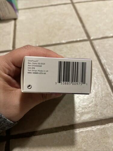 100 ONETOUCH VERIO TEST STRIPS EXPIRES 4/30/2025 UNOPENED NEW Seal