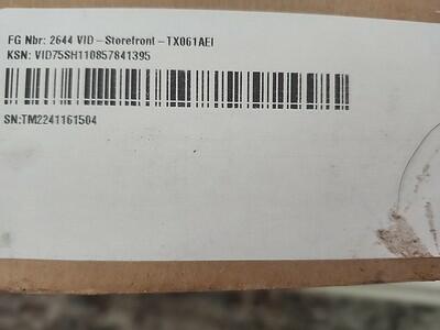 Xfinity TX061AEI Flex TV Streaming Box 4K w/ Voice Remote Black NEVER USED