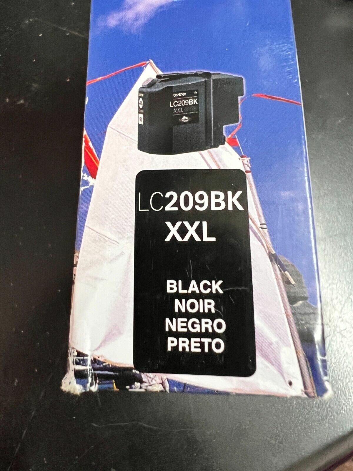Brother LC209BK XXL Black Ink Cartridge High Yield Genuine 9091 - EXP 2016.05