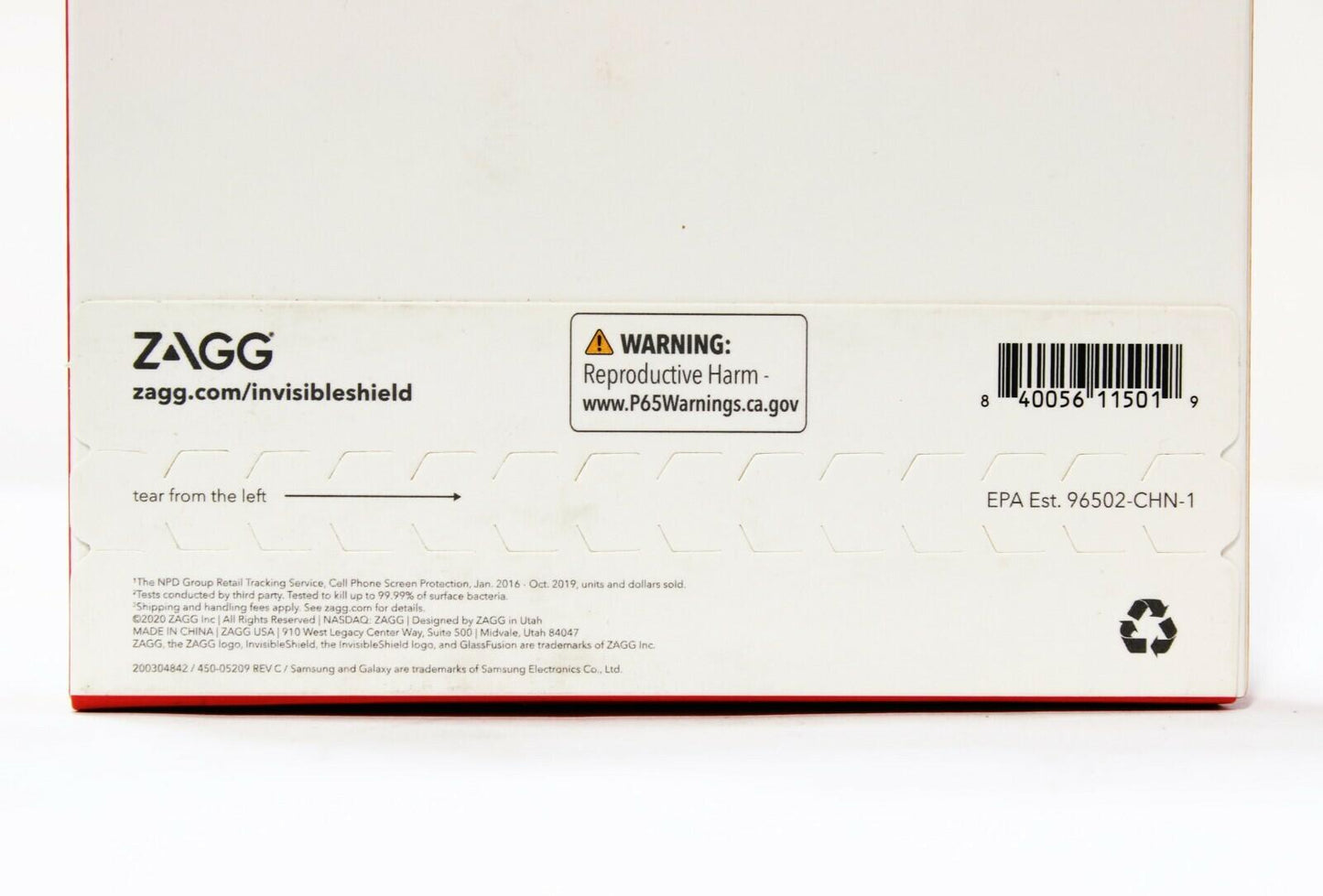 ZAGG InvisibleShield GlassFusion+ Screen Protection for Samsung Galaxy S20 🛡️