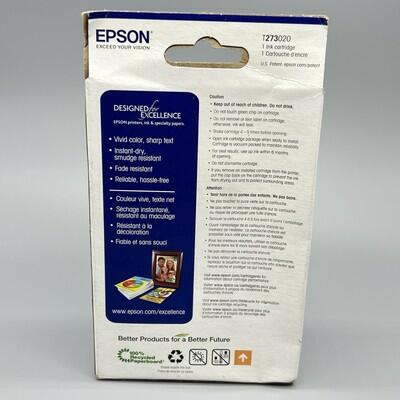 Genuine EPSON 273 Photo Black Ink Cartridge OEM Expired 03/2018 T273120 - SEALED