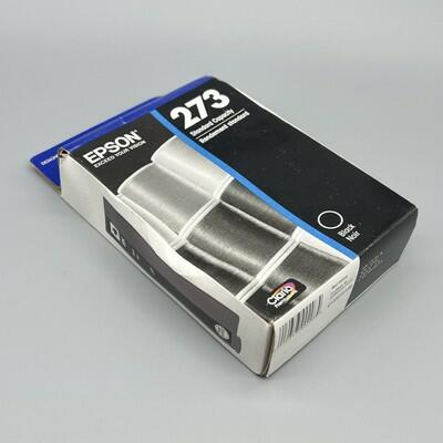 Genuine EPSON 273 Photo Black Ink Cartridge OEM Expired 03/2018 T273120 - SEALED