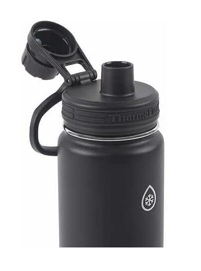 Thermoflask Stainless Steel Insulated Water Bottles 40 oz, black color