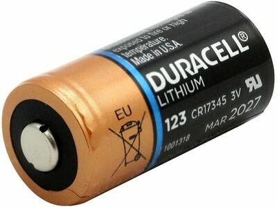 3 x Duracell Ultra Lithium CR123A Battery 3V CR17345 EL123 EXP:2024 Pack of 1