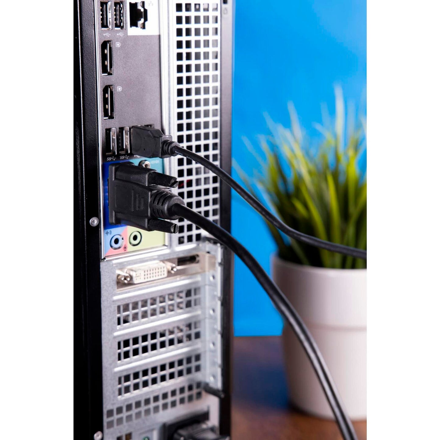 Ativa™ USB To Parallel Printer Adapter Cable, 6'