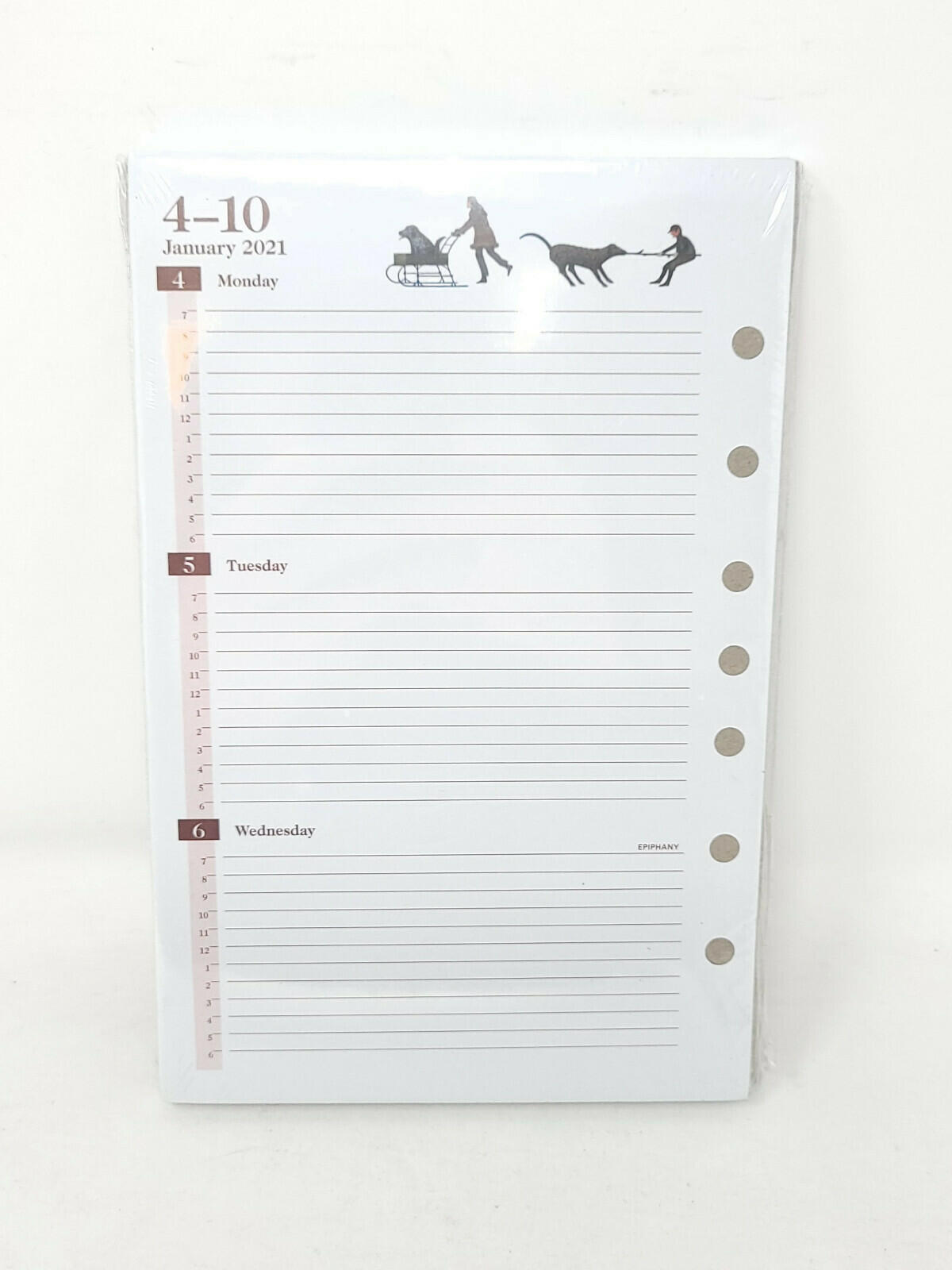 AT-A-GLANCE 2021 Charles Wysocki Weekly Monthly Planner Refill, Jan-Dec 2021-NEW