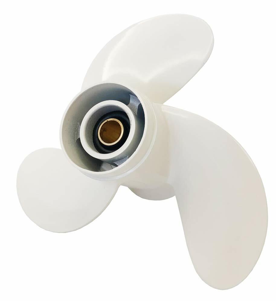 WOTAIQI Yamaha Compatible Propeller for Boat 6hp 8hp F6 F8 / Boat 8 1/2x8