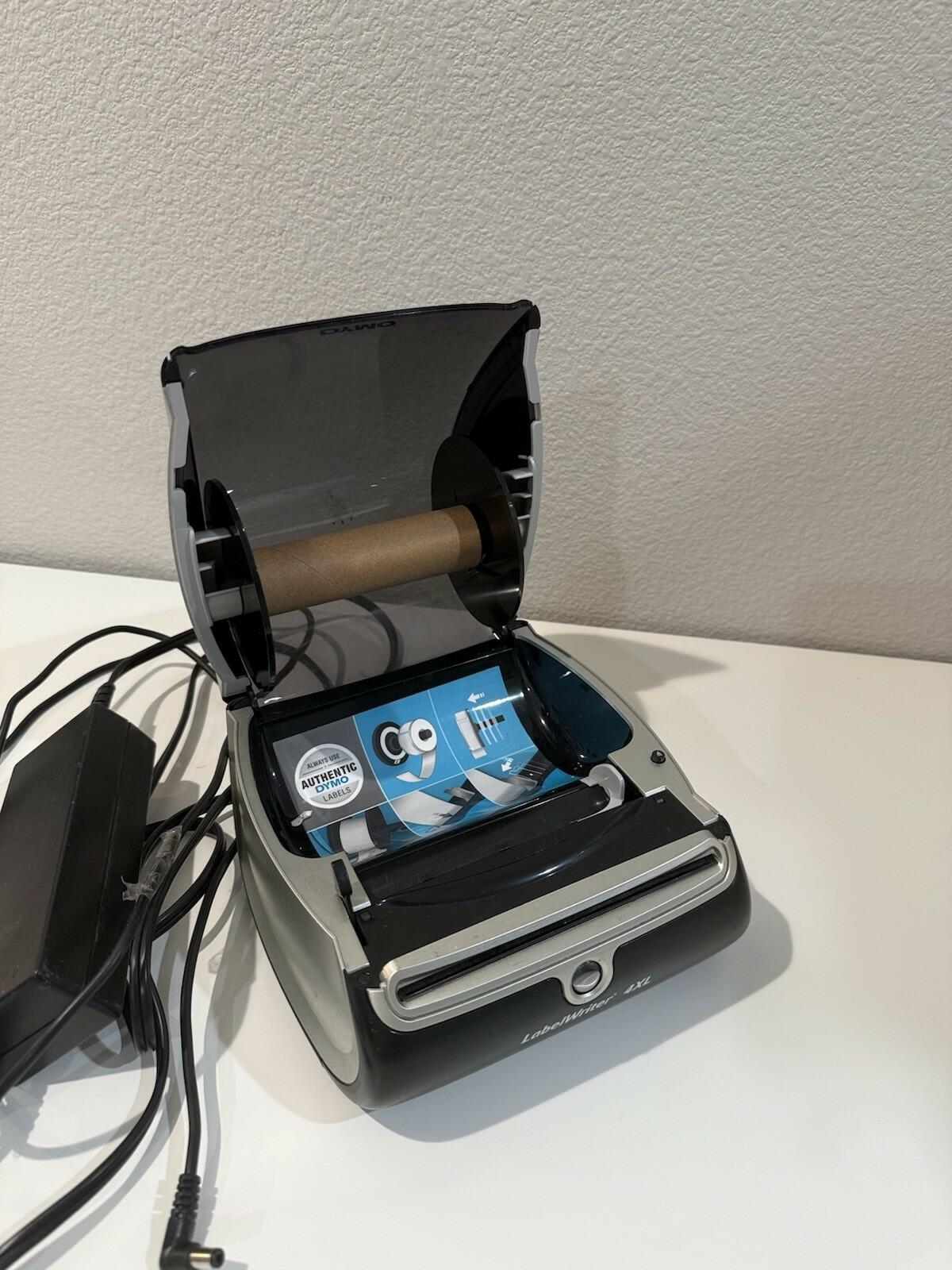 Dymo Labelwriter 4XL Thermal Label Printer 1738542 w/AC Adapter TESTED & WORKS