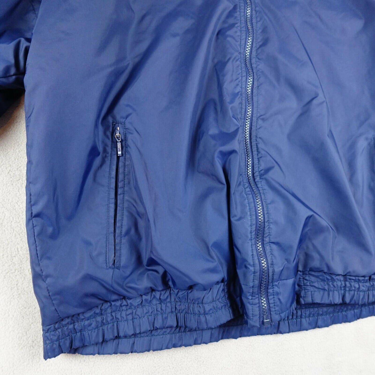 Gear For Sports UCLA Jacket SMALL Blue Drawstring Hood Full Zip Vintage