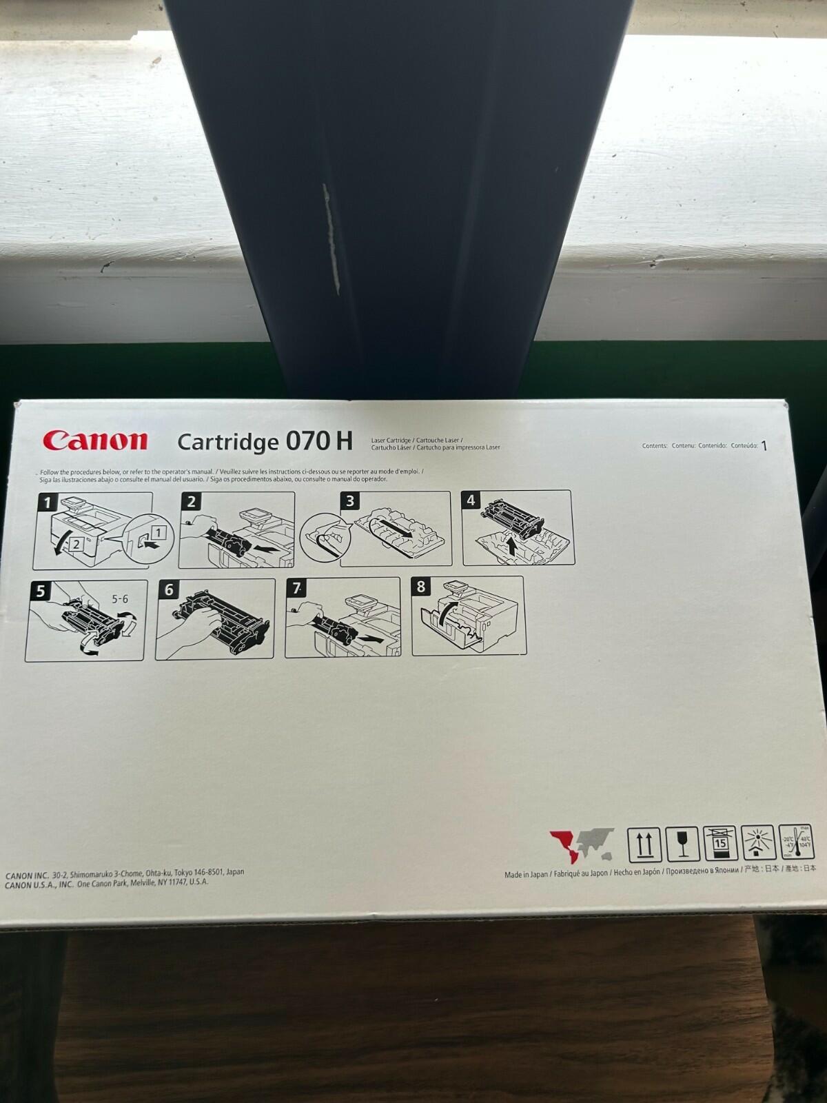 Canon 070H High Yield Toner – New & Sealed – Genuine OEM for LBP240 / MF460