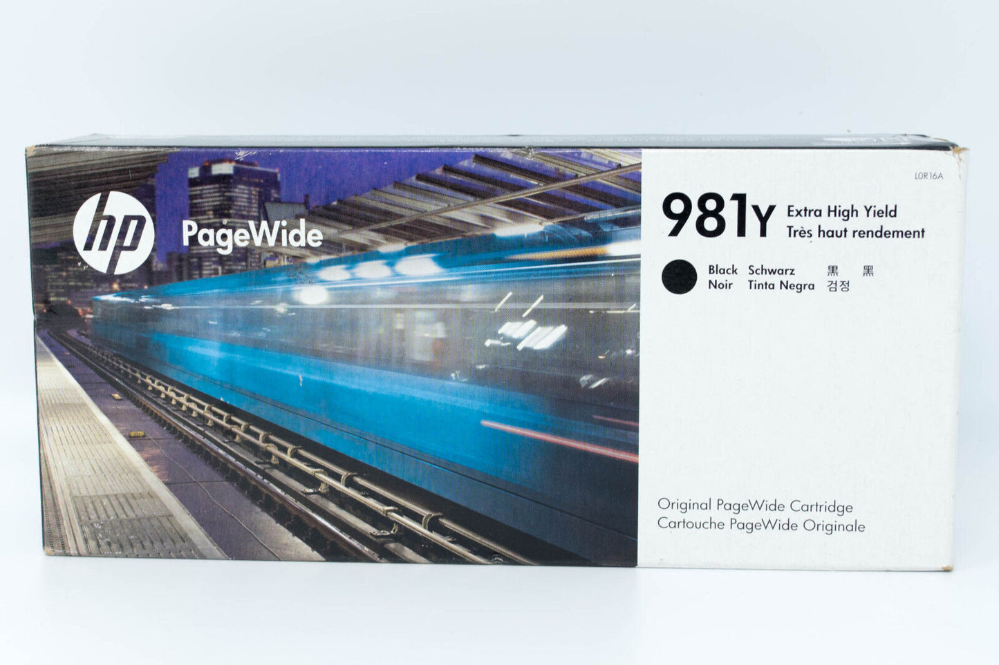HP 981Y Pagewide Ink Cartridge,Black (L0R16A) - NEW - EXP: FEB 2021