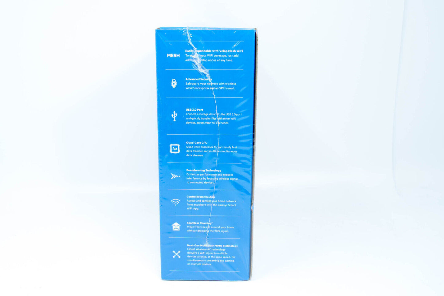 Linksys Max-Stream Dual-Band Mesh Wi-Fi 5 Router MR6350 AC1300 12+ Devices - NEW