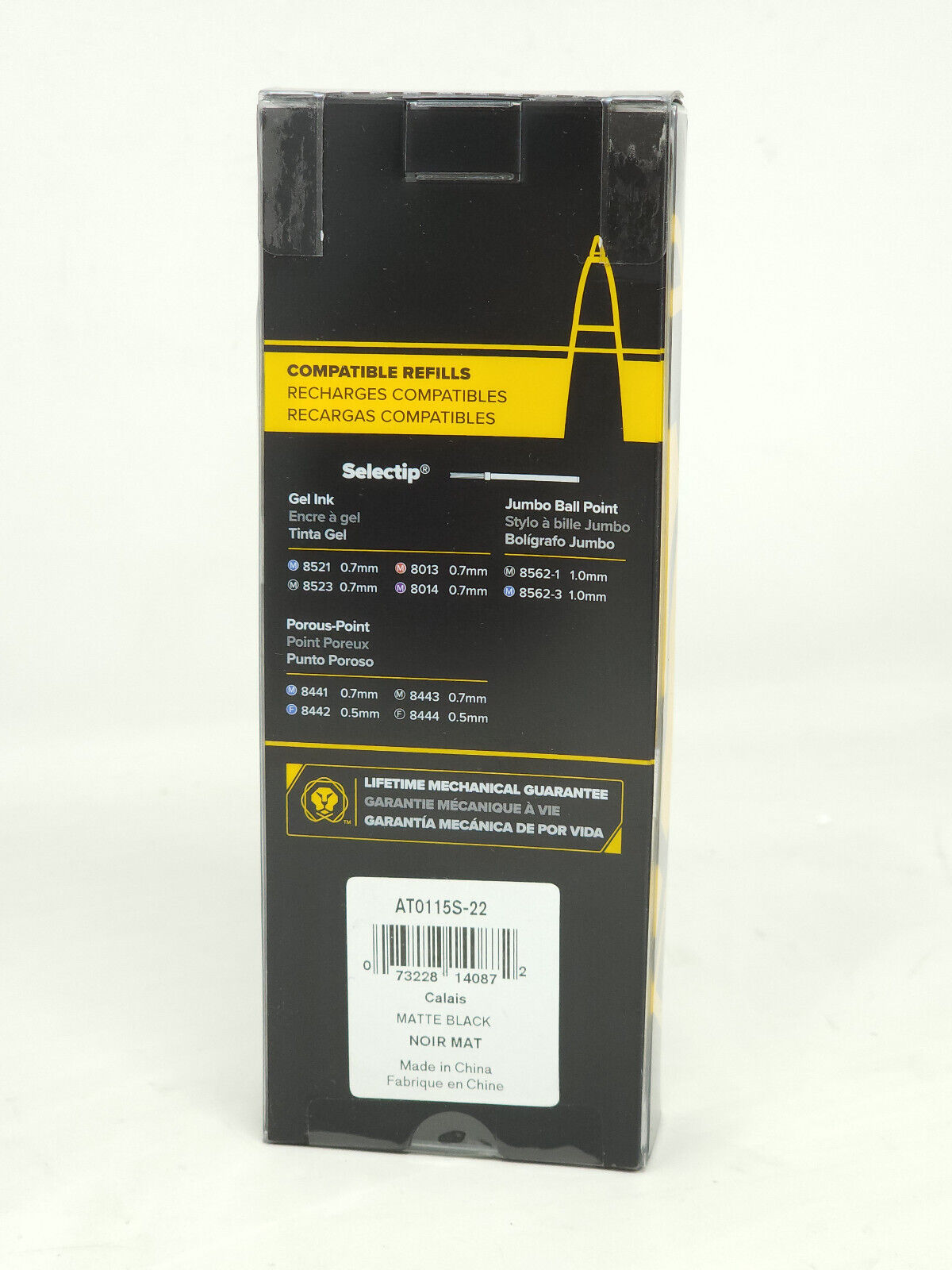 Cross Calasis Ballpoint Pen - Matte Black with Black Trim - NEW
