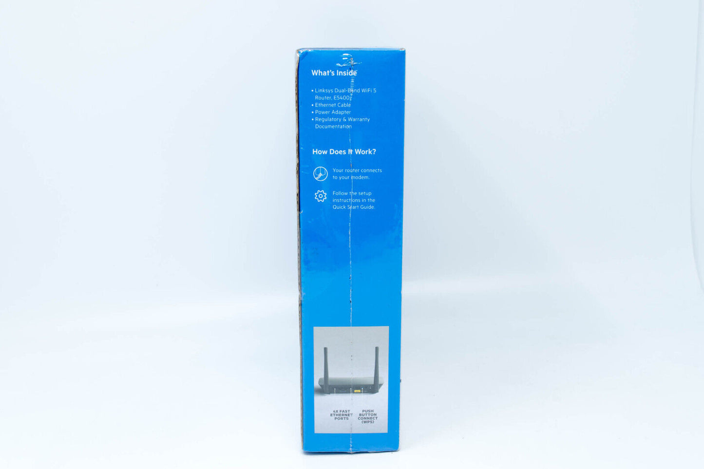 Linksys E5400 WiFi Router Dual-Band AC1200 (WiFi 5) - New, Factory Sealed