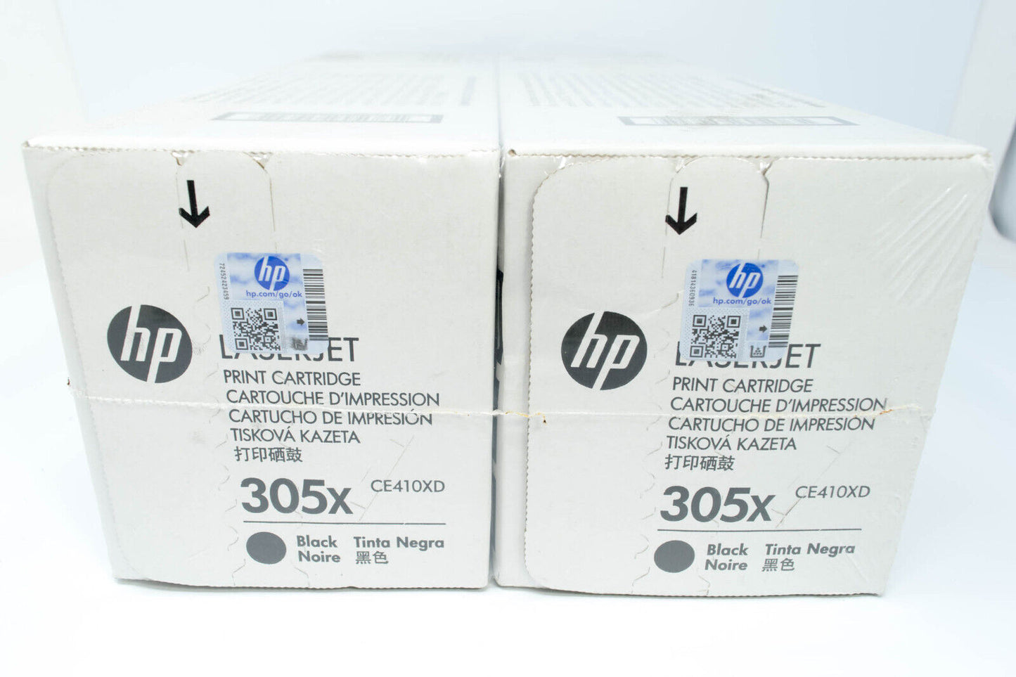HP 305X - Original LaserJet Cartridge Black (CE410XD) - TWO PACK - NEW