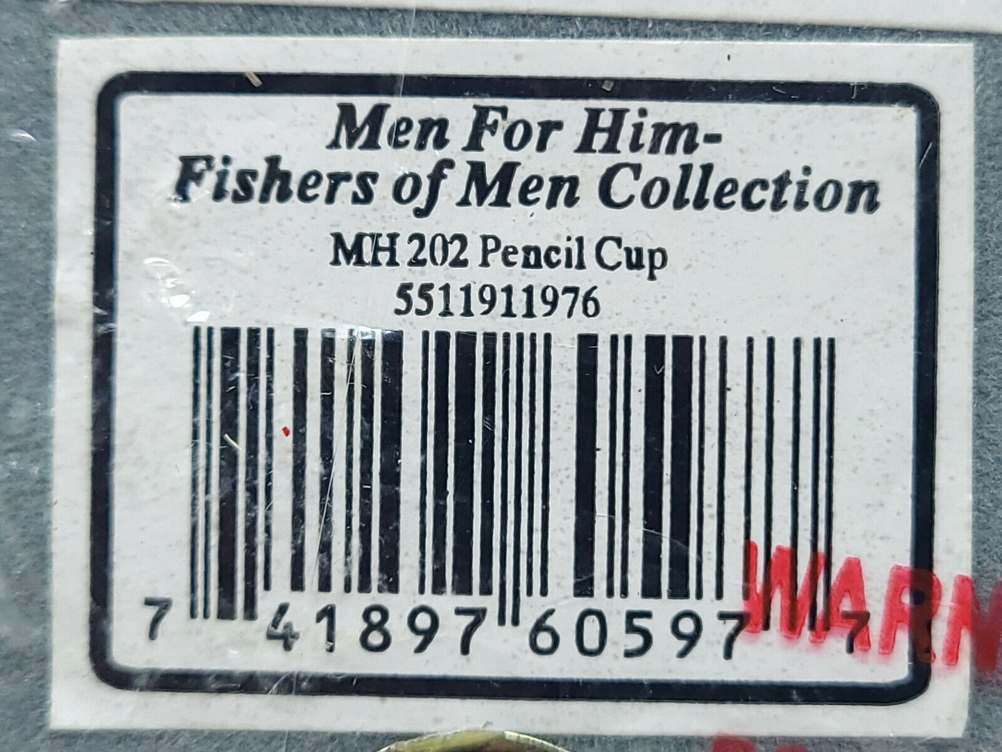 Christian World, Inc. "Fishers of men Collection" - MH 202 Pencil Cup - OPEN BOX