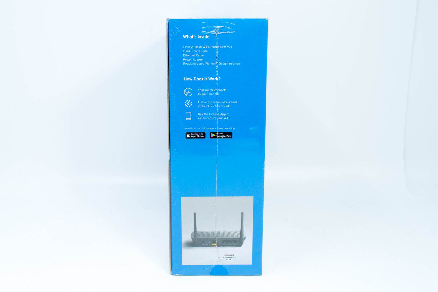 Linksys Max-Stream Dual-Band Mesh Wi-Fi 5 Router MR6350 AC1300 12+ Devices-OPEN